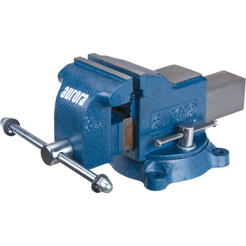 Heavy-Duty Bench Vise, 4" Jaw Width Pathway Supply LP