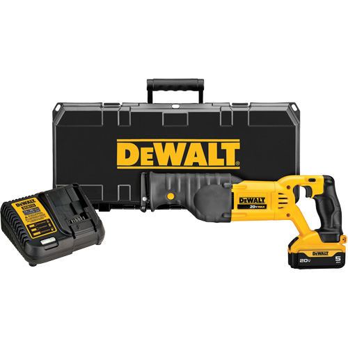 Max Reciprocating Saw Kit, 20 V, Lithium-Ion Battery, 0-3000 SPM Pathway Supply LP