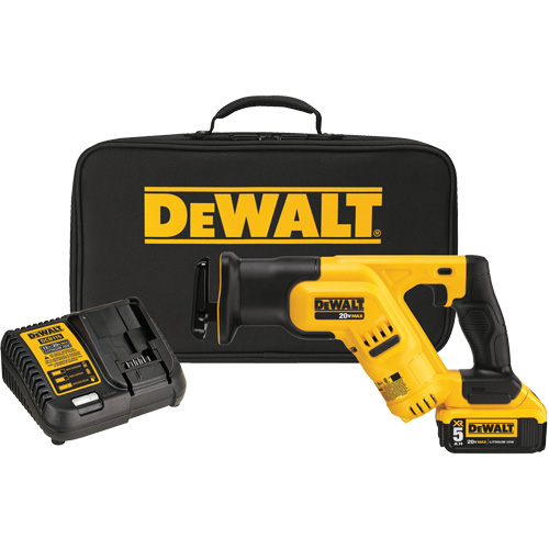 Max Compact Reciprocating Saw Kit, 20 V, Lithium-Ion Battery, 0-2900 SPM Pathway Supply LP