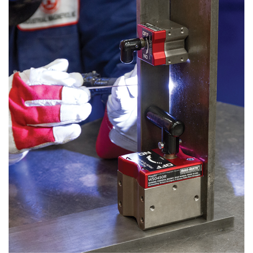 &eacute;querres magn&eacute;tiques Mag90 avec interrupteur, 3" lo x 2-1/2" la x 4-5/8" h, 450 lb Pathway Supply LP