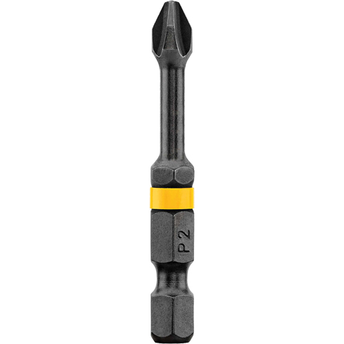 Dewalt 2" Phillips #2 Impact Ready&reg; Bit, Phillips, #2 Tip, 1/4" Drive Size, 2" Length Pathway Supply LP