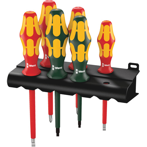 160 i / 168 i /6 VDE Insulated Screwdriver Set, 1000 V, 6 Pcs Pathway Supply LP