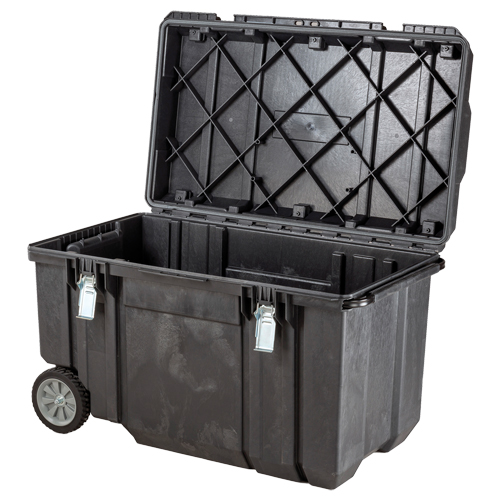 TOUGH CHEST Mobile Storage, 38-29/32" x 23-3/32" x 24-5/16", Black Pathway Supply LP