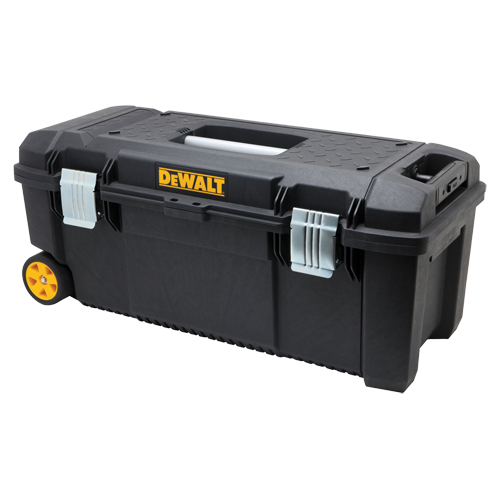 Tool Box on Wheels, 12-1/2" W x 28-1/2" D x 12" H, Black Pathway Supply LP
