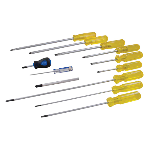 Slotted Screwdriver Set, 9 Pcs. Pathway Supply LP