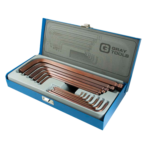 Long Arm Ball Hex Key Set, 13 Pcs., Metric Pathway Supply LP