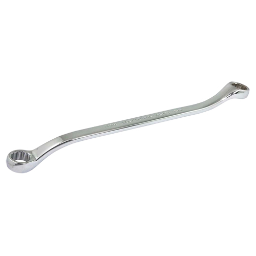 Box End Wrench, 12 Point, 14 mm x 15 mm, 15° Offset, Chrome Finish Pathway Supply LP