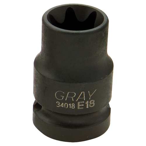 Torx&reg; Socket, 1/2", 1/2" Drive, 6 Points Pathway Supply LP
