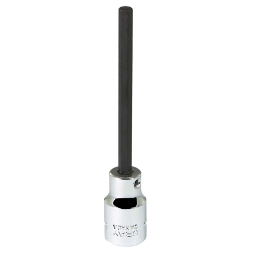 Douille &agrave; embout, 5 mm x 3-7/8" lo, Prise 3/8" Pathway Supply LP