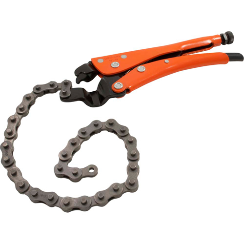 Locking Chain Clamp Pliers, 10" Length, Omnium Grip Pathway Supply LP
