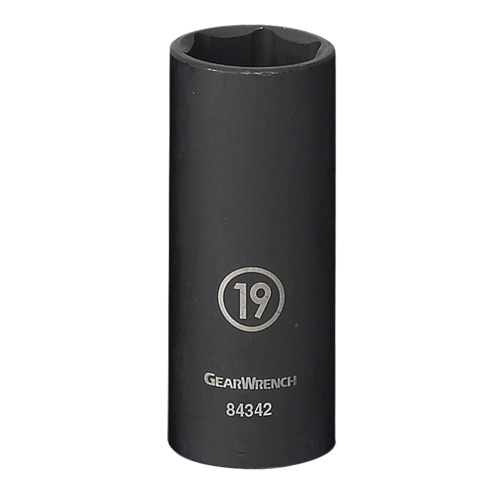 Socket, Impact, 13 mm, 3/8" Drive, 6 Points, Deep Pathway Supply LP