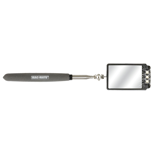 Miroir d'inspection, Rectangulaire, 2-3/4" lo x 1-7/8" la, T&eacute;lescopique Pathway Supply LP