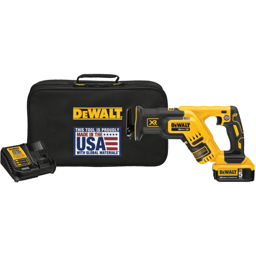Max XR&reg; Compact Brushless Reciprocating Saw Kit, 20 V, Lithium-Ion Battery, 0-2900 SPM Pathway Supply LP
