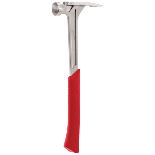 Milled Face Framing Hammer, 17 oz., Solid Steel Handle, 16-1/8" L Pathway Supply LP