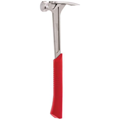Smooth Face Framing Hammer, 17 oz., Solid Steel Handle, 16-1/8" L Pathway Supply LP