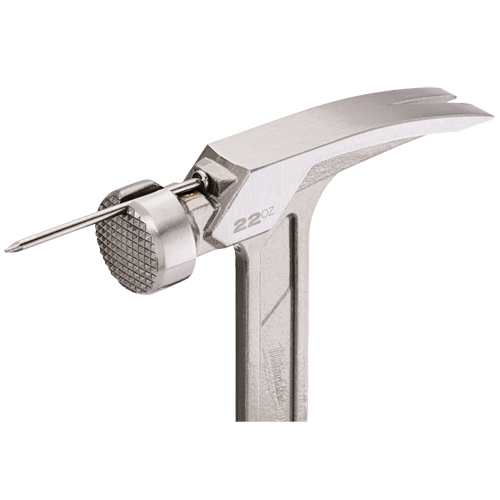 Marteau de charpente &agrave; face usin&eacute;e, 22 oz, Prise en Acier plein, 15" lo Pathway Supply LP