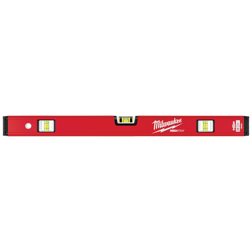 Niveau compact Redstick, Boîte, 2' lo, Acier, 3, Non magn&eacute;tique Pathway Supply LP
