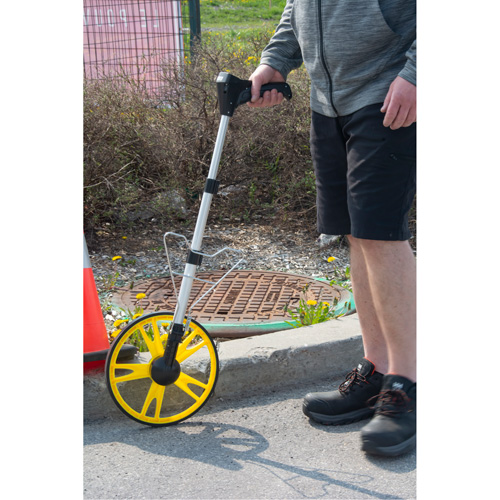 Digital Distance Measuring Wheel, 12.5"/31.8 cm, 99999.9 m Range, Feet/Metres Pathway Supply LP