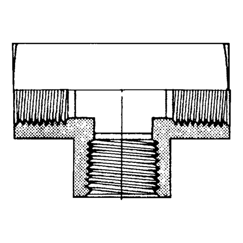 Raccord En T&eacute; Femelle, Laiton, 1/8" Pathway Supply LP