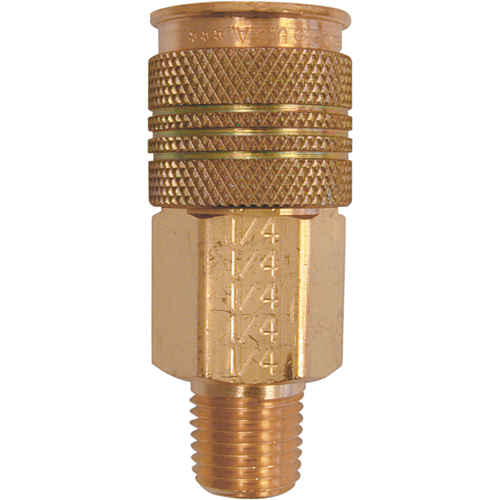 Raccord rapide Uniquik, Laiton Pathway Supply LP