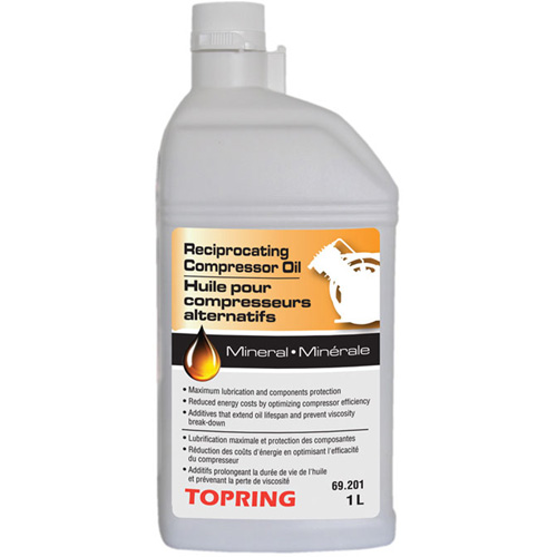 Huile pour compresseur &agrave; piston Pathway Supply LP
