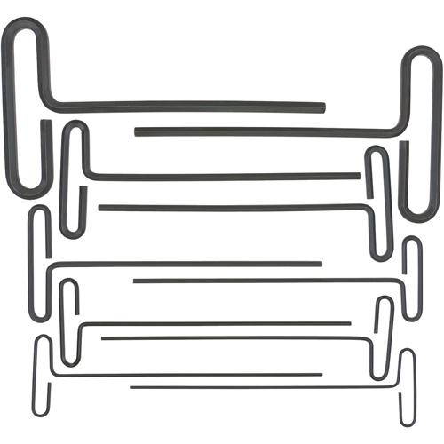 Loop T-Handle Hex Key Set, 10 Pcs., Imperial Pathway Supply LP