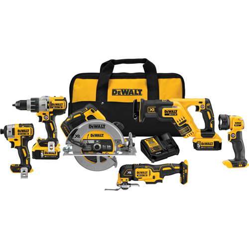 Trousse de 6 outils sans fil Max XR, Lithium-ion, 20 V Pathway Supply LP