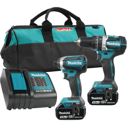 LXT&reg; 2-Tool Brushless Motor Combo Kit, 18 V Pathway Supply LP