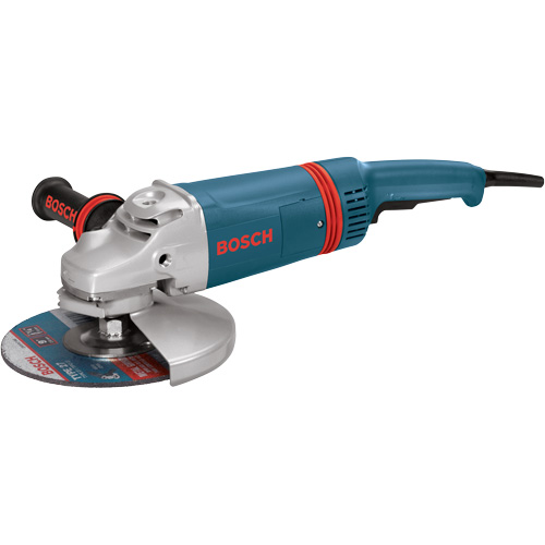 Large Angle Grinder with Rat Tail Handle, 9", 120 V, 15 A, 6000 RPM Pathway Supply LP