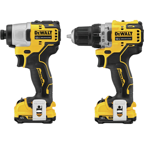 Xtreme Brushless Drill & Impact Driver Kit, Lithium-Ion, 12 V Pathway Supply LP