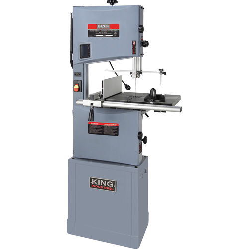 Scie &agrave; ruban &agrave; deux vitesses de 14" pour le bois, Vertical, 120 V, 1476 pi²/min/3280 pi²/min Pathway Supply LP