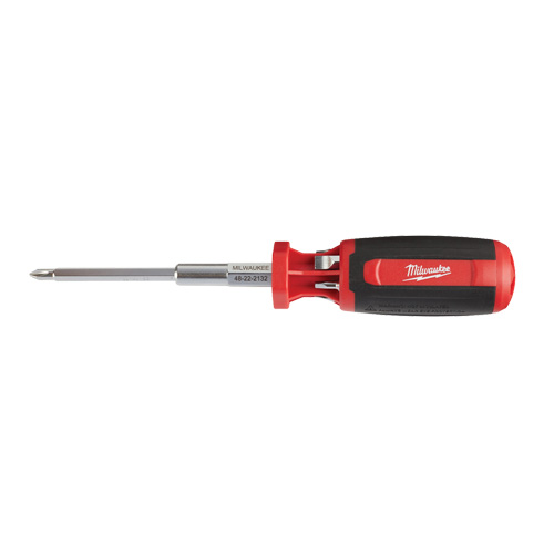 9-in-1 Square Drive Multi-Bit Driver, 9" L, Cushion Grip Handle Pathway Supply LP