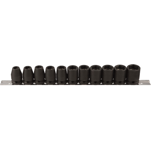 Socket Set, 11 Pcs, Impact, 1/2" Drive Size Pathway Supply LP