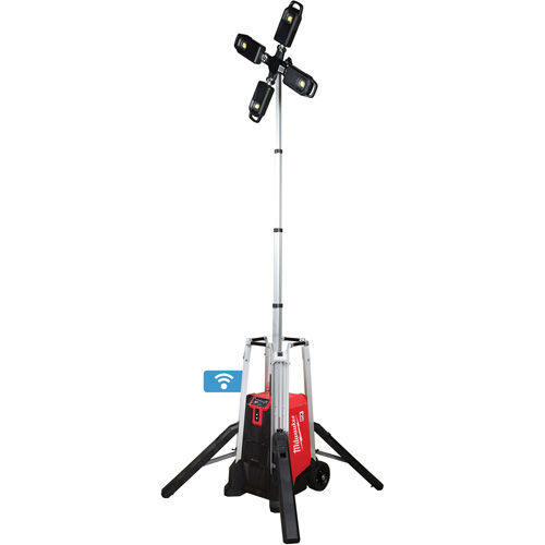 MX Fuel Rocket Tower Light & Charger, LED, 27000 Lumens Pathway Supply LP