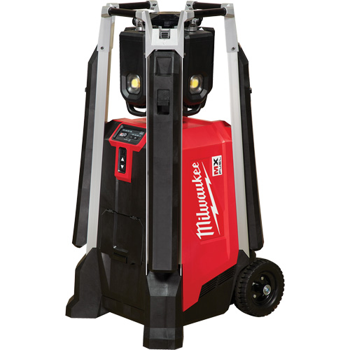 MX Fuel Rocket Tower Light & Charger, LED, 27000 Lumens Pathway Supply LP