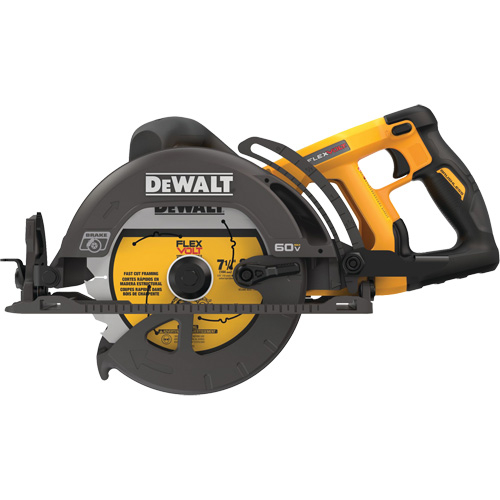 FlexVolt&reg; Worm Drive Style Saw (Tool Only), 7-1/4", 60 V Pathway Supply LP