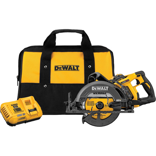 FlexVolt&reg; Worm Drive Style Saw Kit, 7-1/4", 60 V Pathway Supply LP