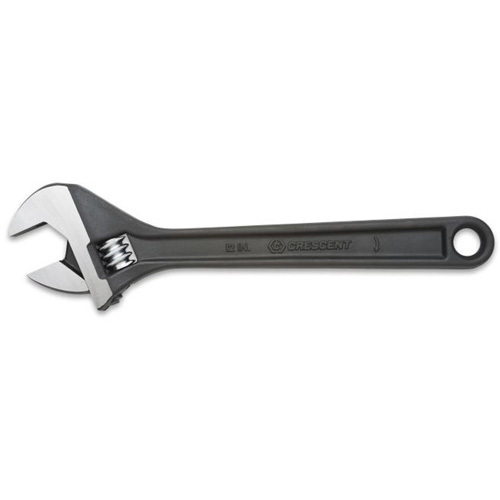 Adjustable Wrench, 10" L, 1-5/16" Max Width, Black Oxide Pathway Supply LP