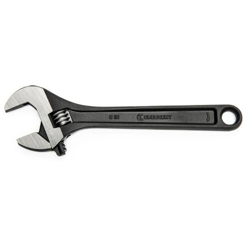 Cl&eacute; &agrave; molette, 8" lo, la max. 1-1/8", Oxyde noir Pathway Supply LP