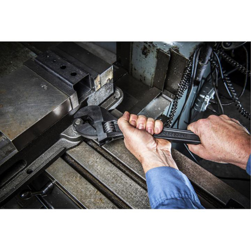 Adjustable Wrench, 15" L, 1-2/3" Max Width, Black Pathway Supply LP