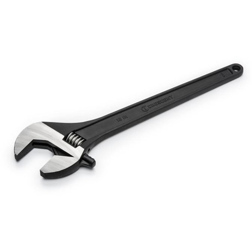 Adjustable Wrench, 18" L, 2" Max Width, Black Pathway Supply LP