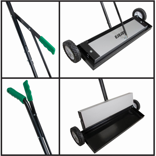 Magnetic Push Sweeper, 24" W Pathway Supply LP