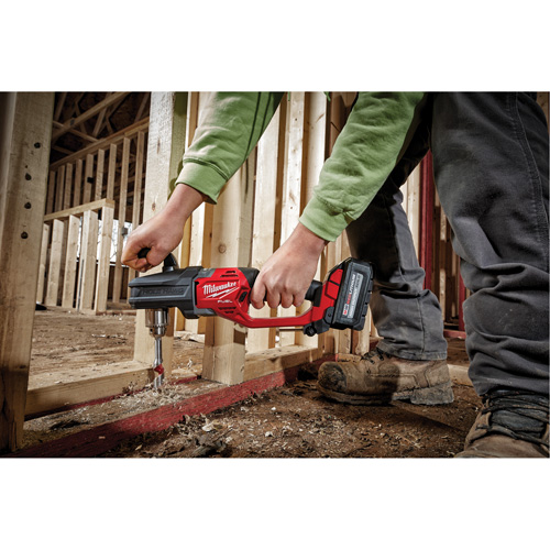 M18 Fuel Hole Hawg&reg; Right Angle Drill (Tool Only), 18 V, 1/2" Chuck, Lithium-Ion Pathway Supply LP