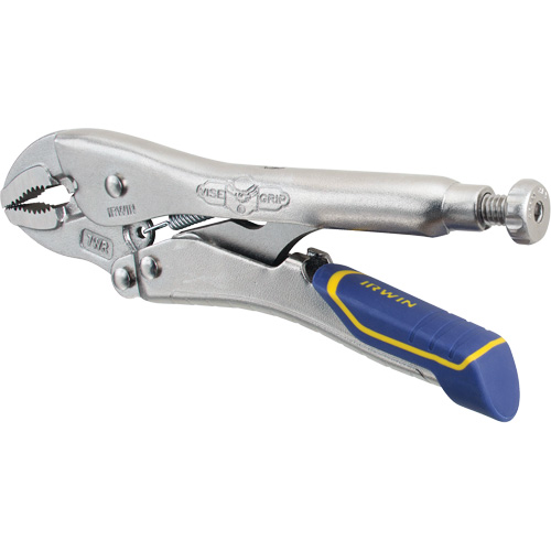 Vise-Grip&reg; Fast Release 7WR Locking Pliers with Wire Cutter, 7" Length, Curved Jaw Pathway Supply LP