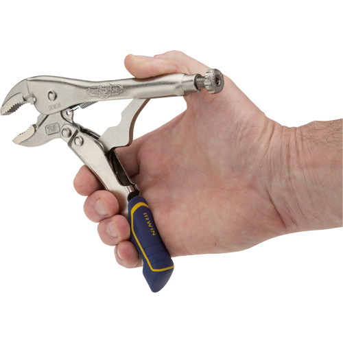 Vise-Grip&reg; Fast Release 7WR Locking Pliers with Wire Cutter, 7" Length, Curved Jaw Pathway Supply LP