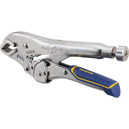 Vise-Grip&reg; Fast Release 10WR Locking Pliers with Wire Cutter, 10" Length, Curved Jaw Pathway Supply LP