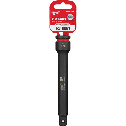 Rallonge pour douille Shockwave Impact Duty, Chocs, Prise 1/2", 6" lo Pathway Supply LP