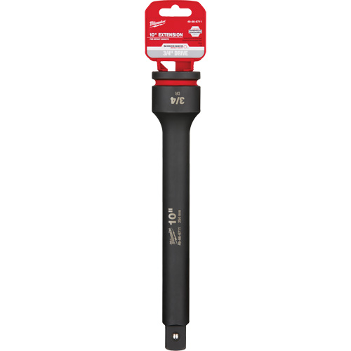 Rallonge pour douille Shockwave Impact Duty, Chocs, Prise 3/4", 10" lo Pathway Supply LP