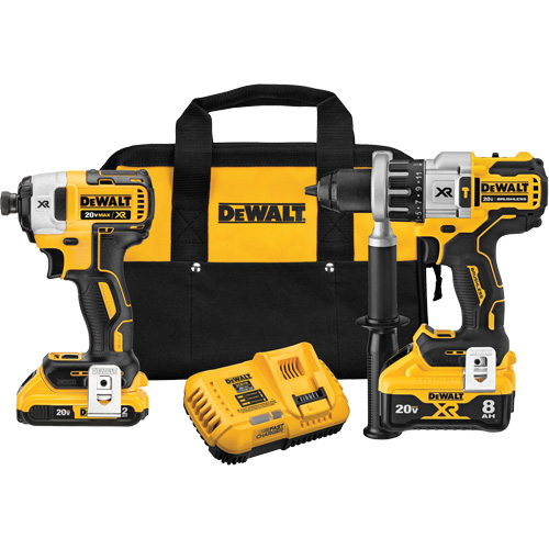 Max XR&reg; Hammer Drill/Driver & Impact Driver Kit, Lithium-Ion, 20 V Pathway Supply LP