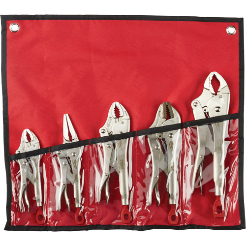 Torque Lock Locking Pliers Kit, 5 Pieces Pathway Supply LP